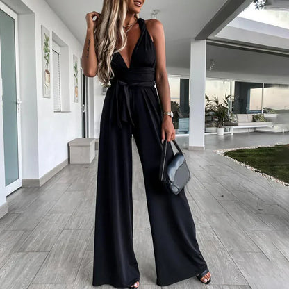 Velissa™ – Combinaison Femme Chic avec Ceinture Élégante et Confort