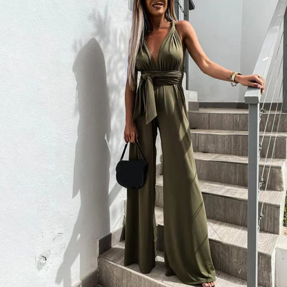 Velissa™ – Combinaison Femme Chic avec Ceinture Élégante et Confort