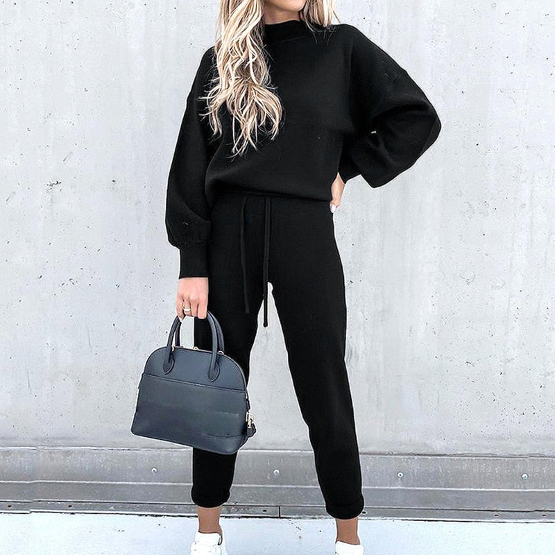 Survêtement 2 pièces doux pour femme