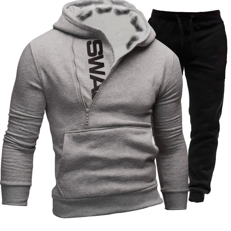 Costume Deux Pièces Homme Manches Longues Classique - LuxeStyle