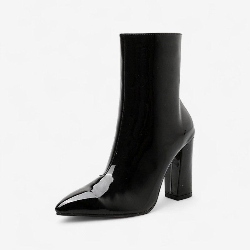 Bottines Femme à Bout Pointu Talons Plates - LuxeStyle