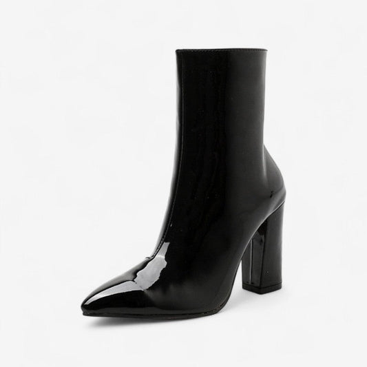 Bottines Femme à Bout Pointu Talons Plates - LuxeStyle
