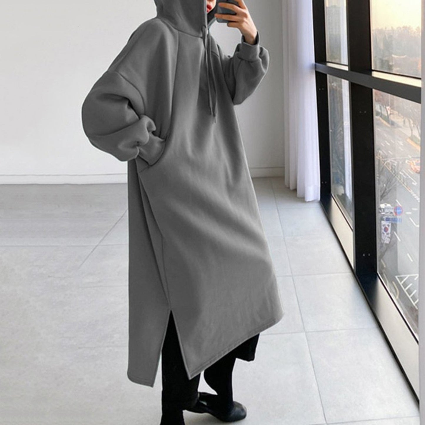 Manteau Femme Hiver Élégant À Capuche - LuxeStyle