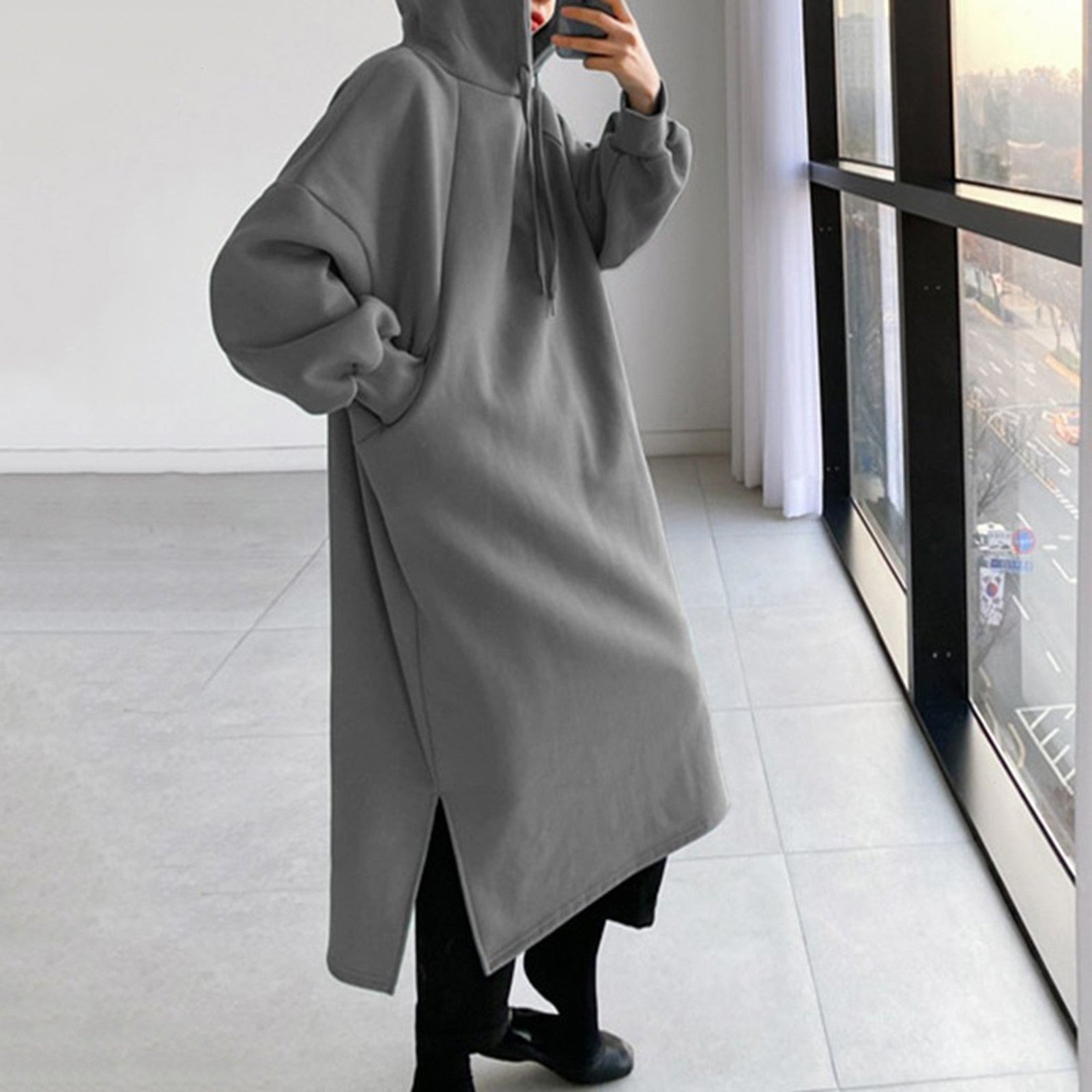 Manteau Femme Hiver Élégant À Capuche - LuxeStyle