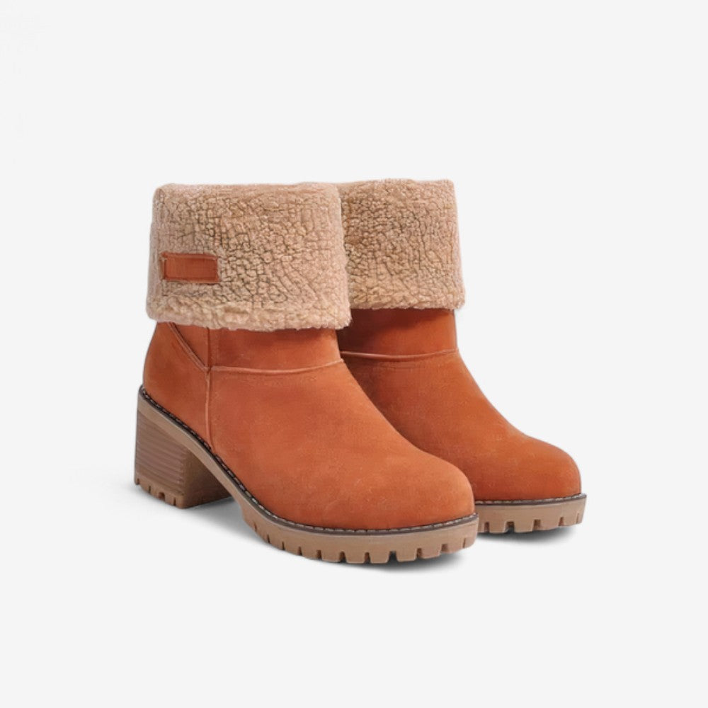 Bottines Hiver Doublure Polaire Talon Haut