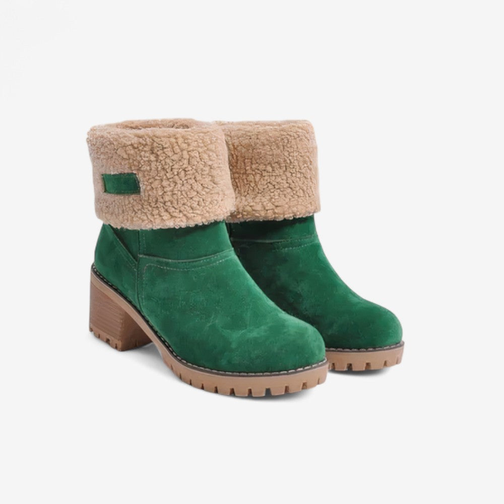 Bottines Hiver Doublure Polaire Talon Haut