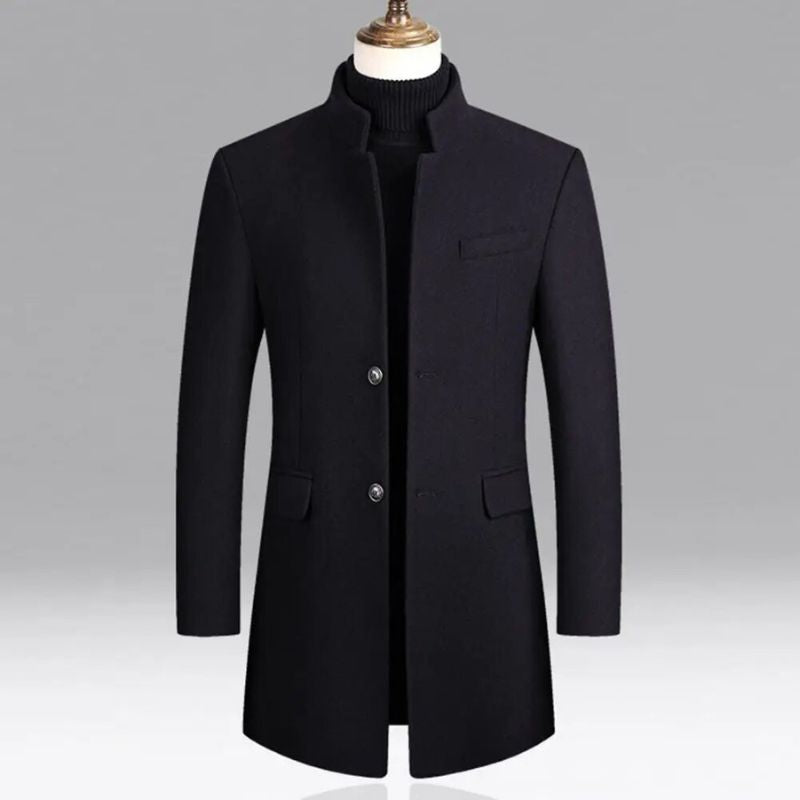 Manteau Homme Hiver Chic Longueur Classique