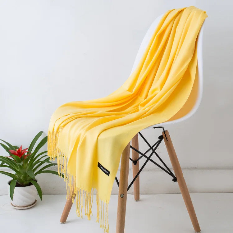 Écharpe douillette pour femme hiver