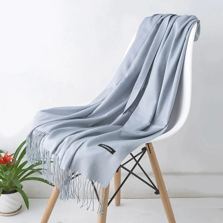 Écharpe douillette pour femme hiver