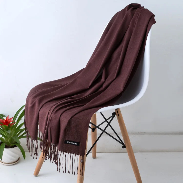 Écharpe douillette pour femme hiver
