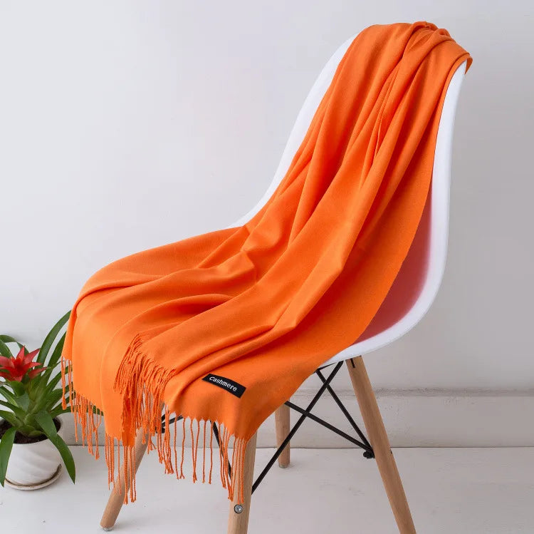 Écharpe douillette pour femme hiver