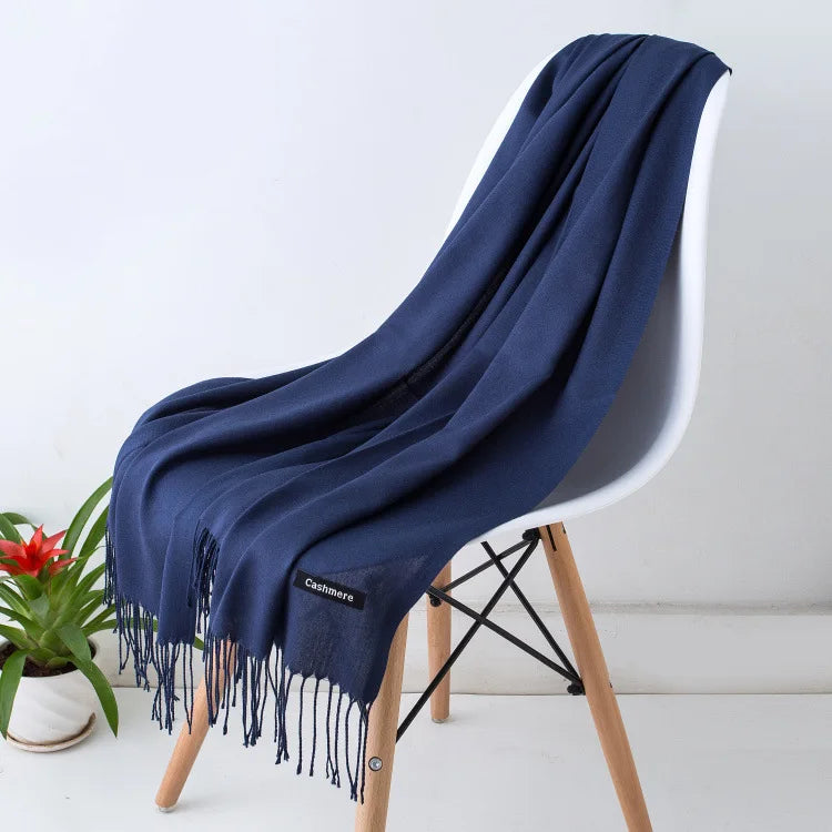 Écharpe douillette pour femme hiver
