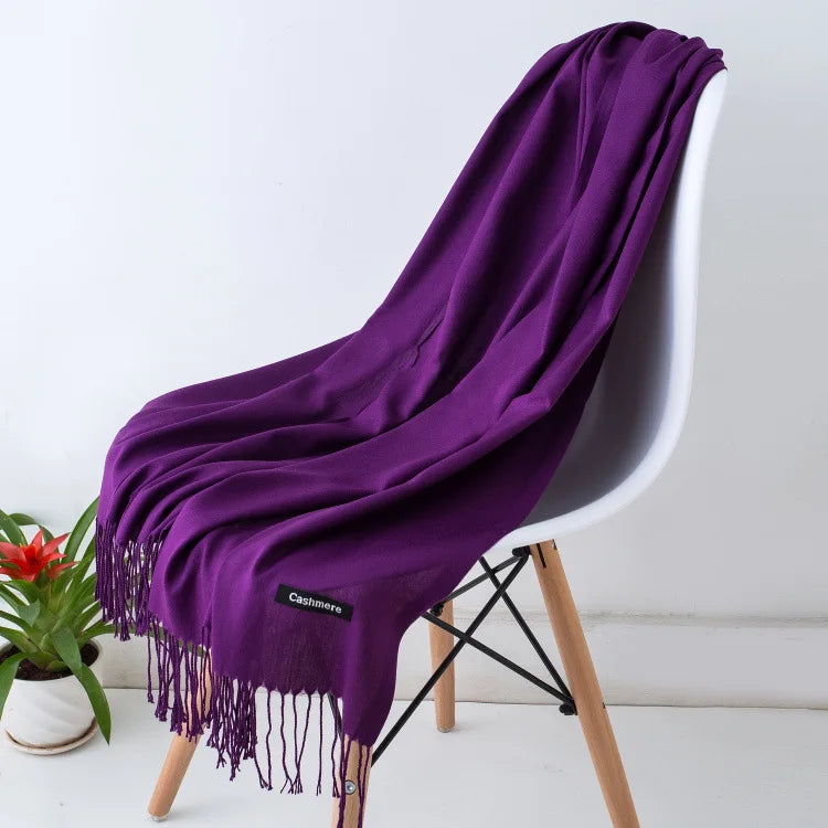 Écharpe douillette pour femme hiver
