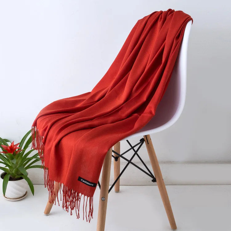 Écharpe douillette pour femme hiver