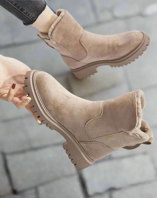 Bottes Décontractées Avec Fermeture Éclair Pour Femmes | Hiver