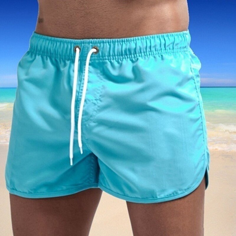 Short de bain confortable avec élasticité et style décontracté