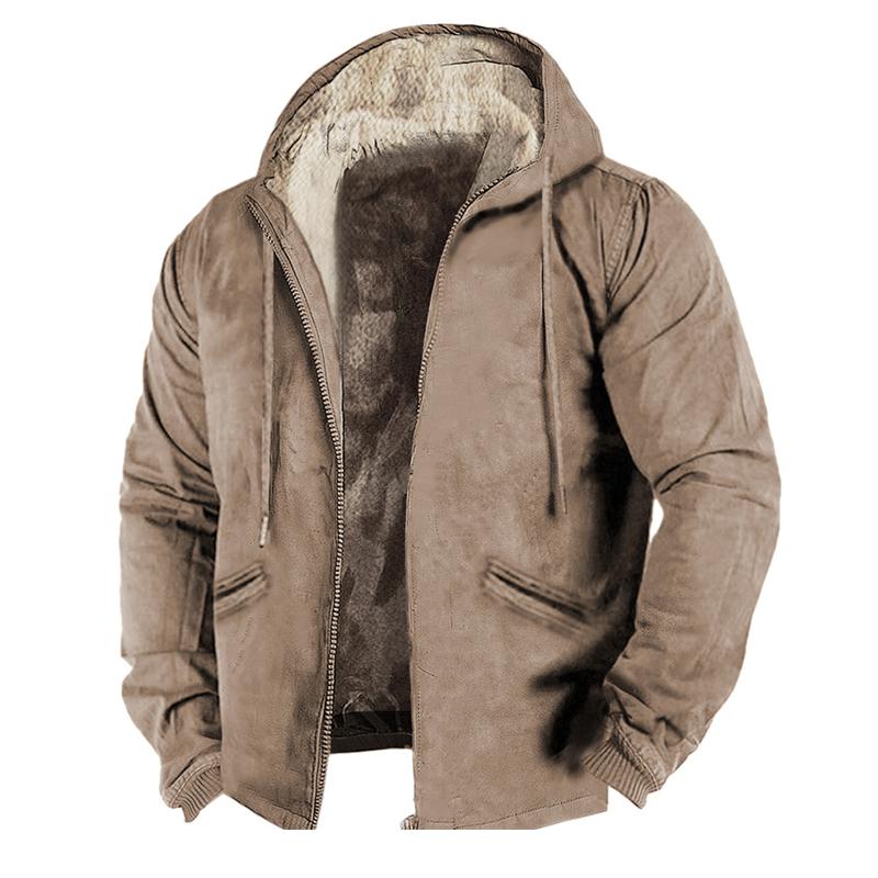 Veste Polaire Capuche Élégante Fermeture Éclair - BlxckFR