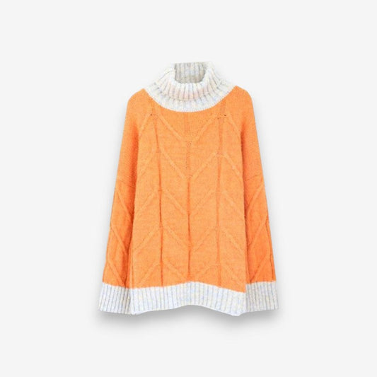 Cardigan Féminin Manches Longues Col Montant Doux - LuxeStyle