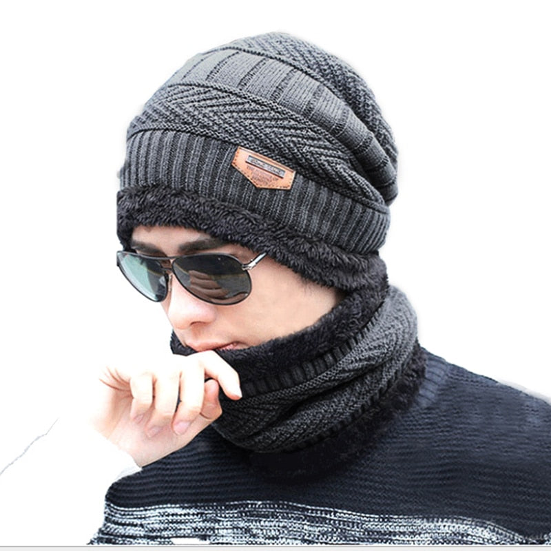 Bonnet Hivernal avec Masque de Visage Intégré