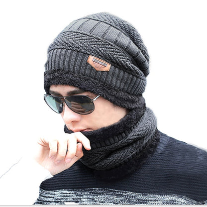 Bonnet Hivernal avec Masque de Visage Intégré