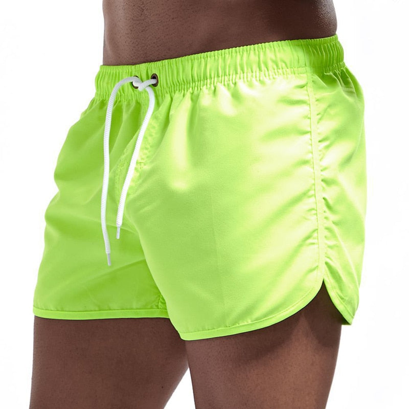Short de bain confortable avec élasticité et style décontracté