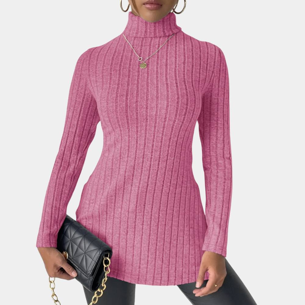 RUE - Pull Col Montant À la mode pour Femmes