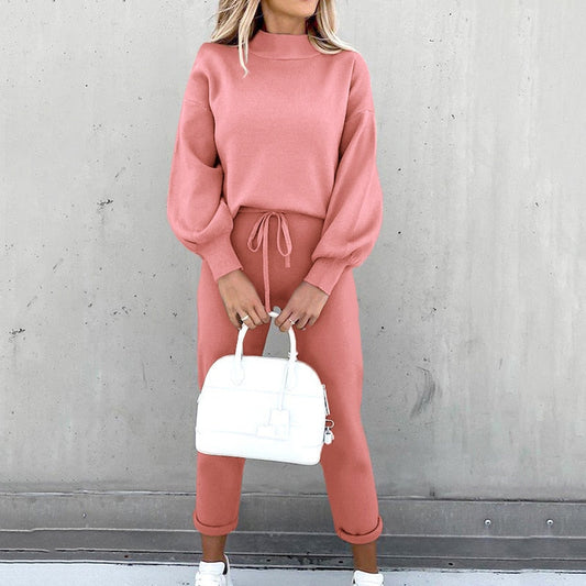 Survêtement 2 pièces doux pour femme - LuxeStyle