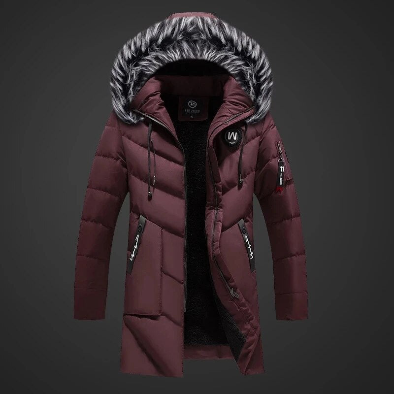 Manteau épais pour homme | hivernal