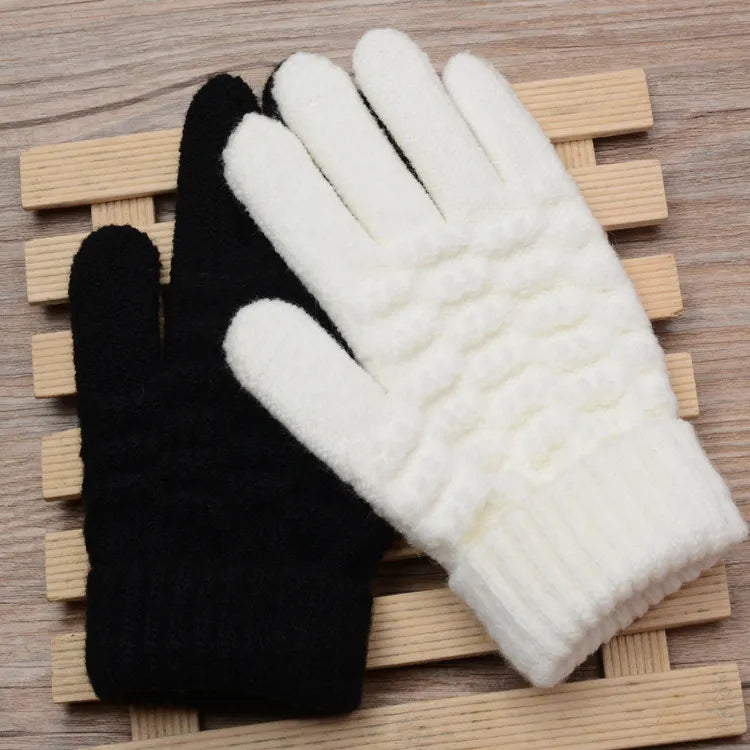Gants Femme Hiver Douillet avec Motif Brodé - LuxeStyle