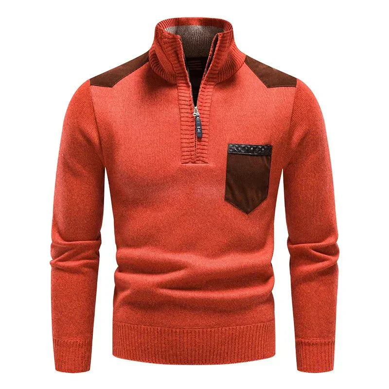 Sweat à capuche pratique avec fermeture éclair