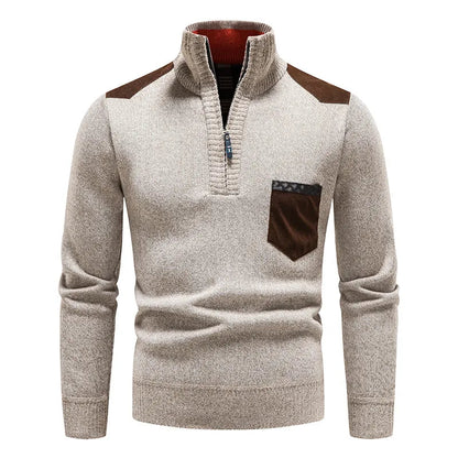 Sweat à capuche pratique avec fermeture éclair - BlxckFR