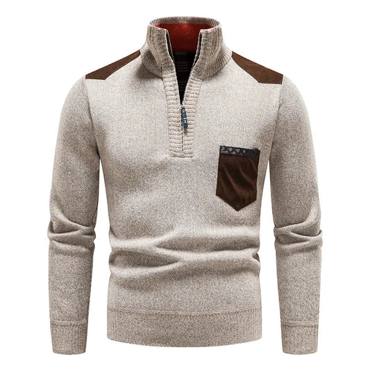 Sweat à capuche pratique avec fermeture éclair - BlxckFR