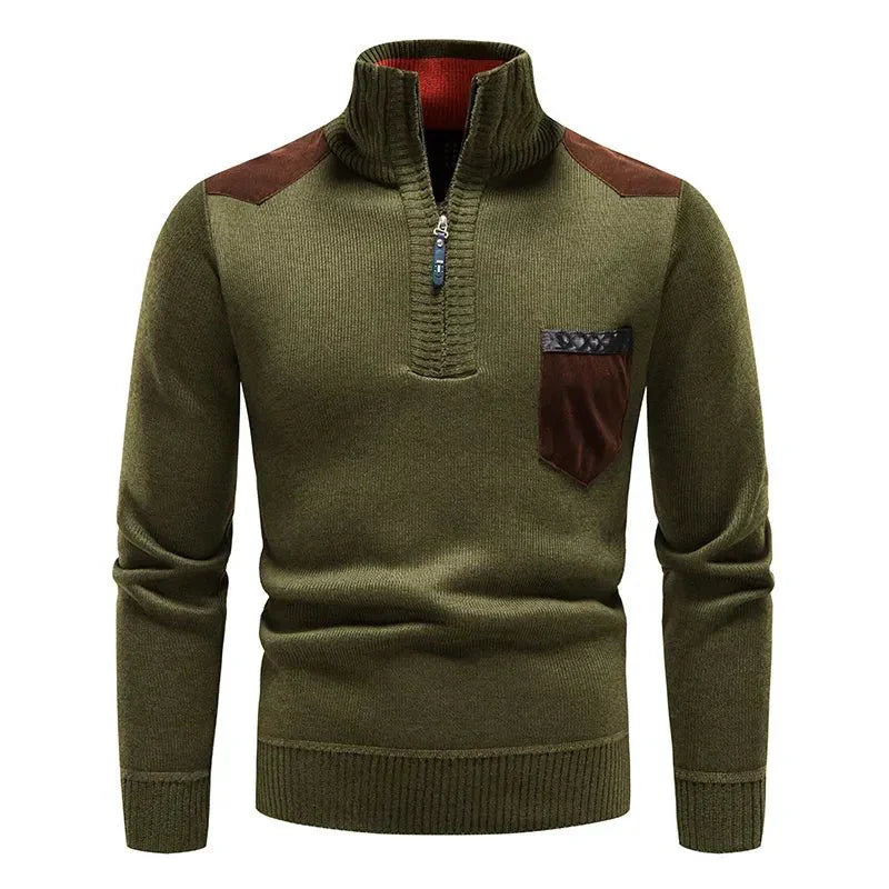 Sweat à capuche pratique avec fermeture éclair