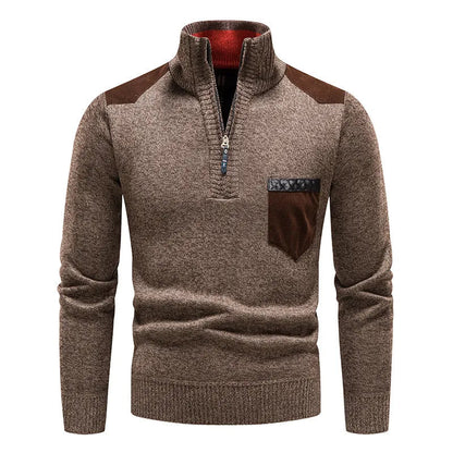 Sweat à capuche pratique avec fermeture éclair