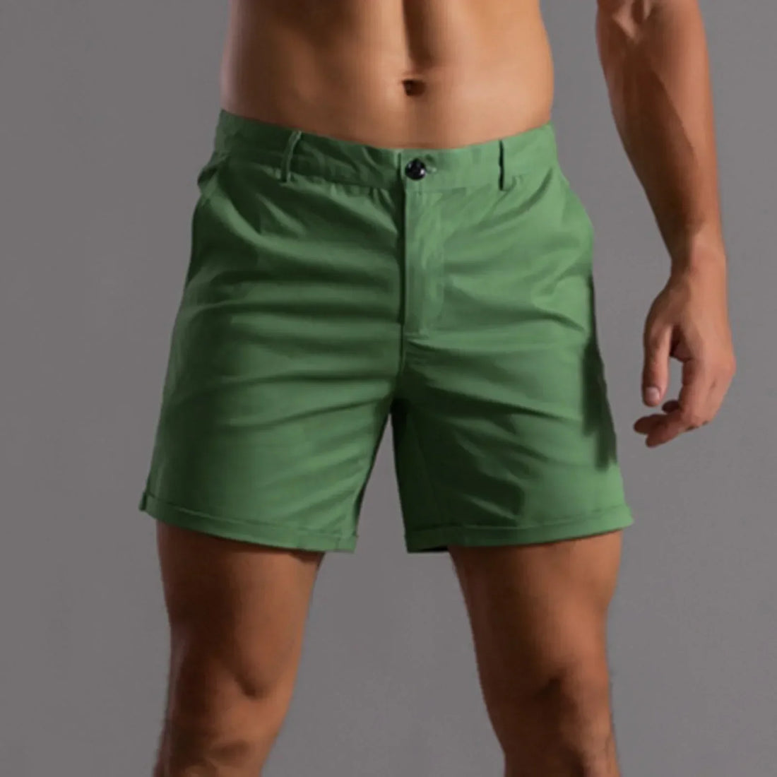 Short chino confortable pour homme style classique