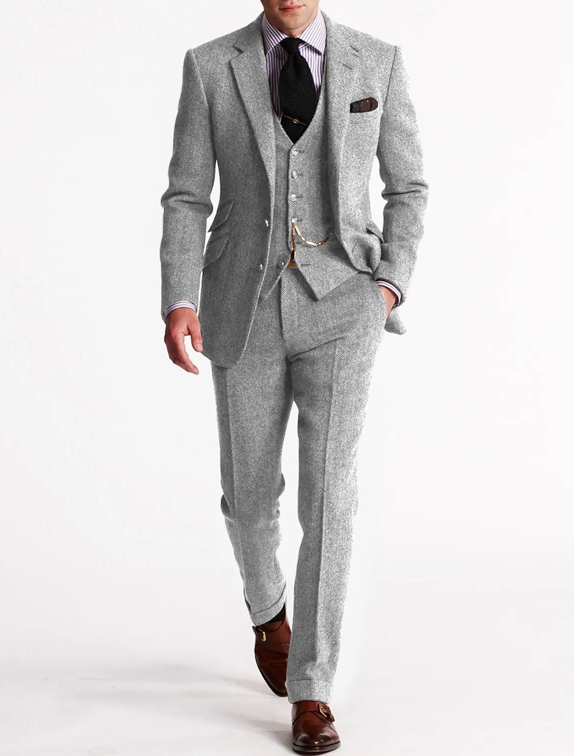 Costume classique élégant pour homme | 3 pièces