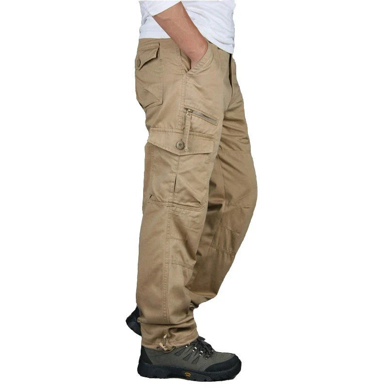 Pantalon Dénim Décontracté Homme - Coupe Large et Légère avec Poches Utiles