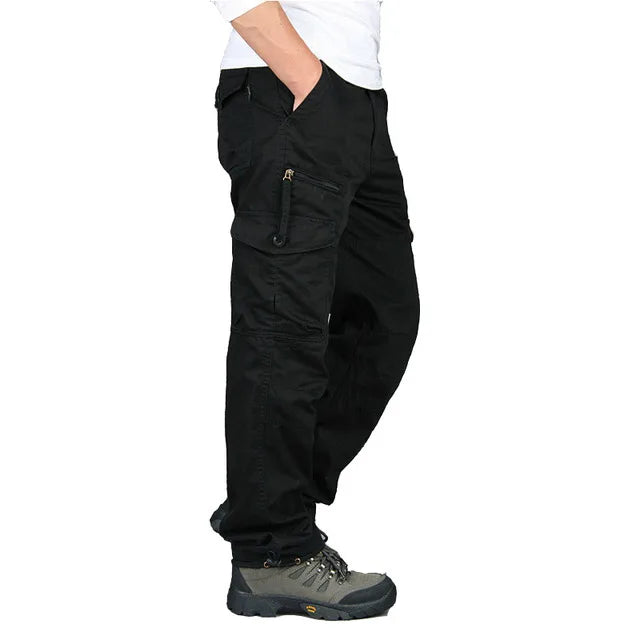 Pantalon Dénim Décontracté Homme - Coupe Large et Légère avec Poches Utiles