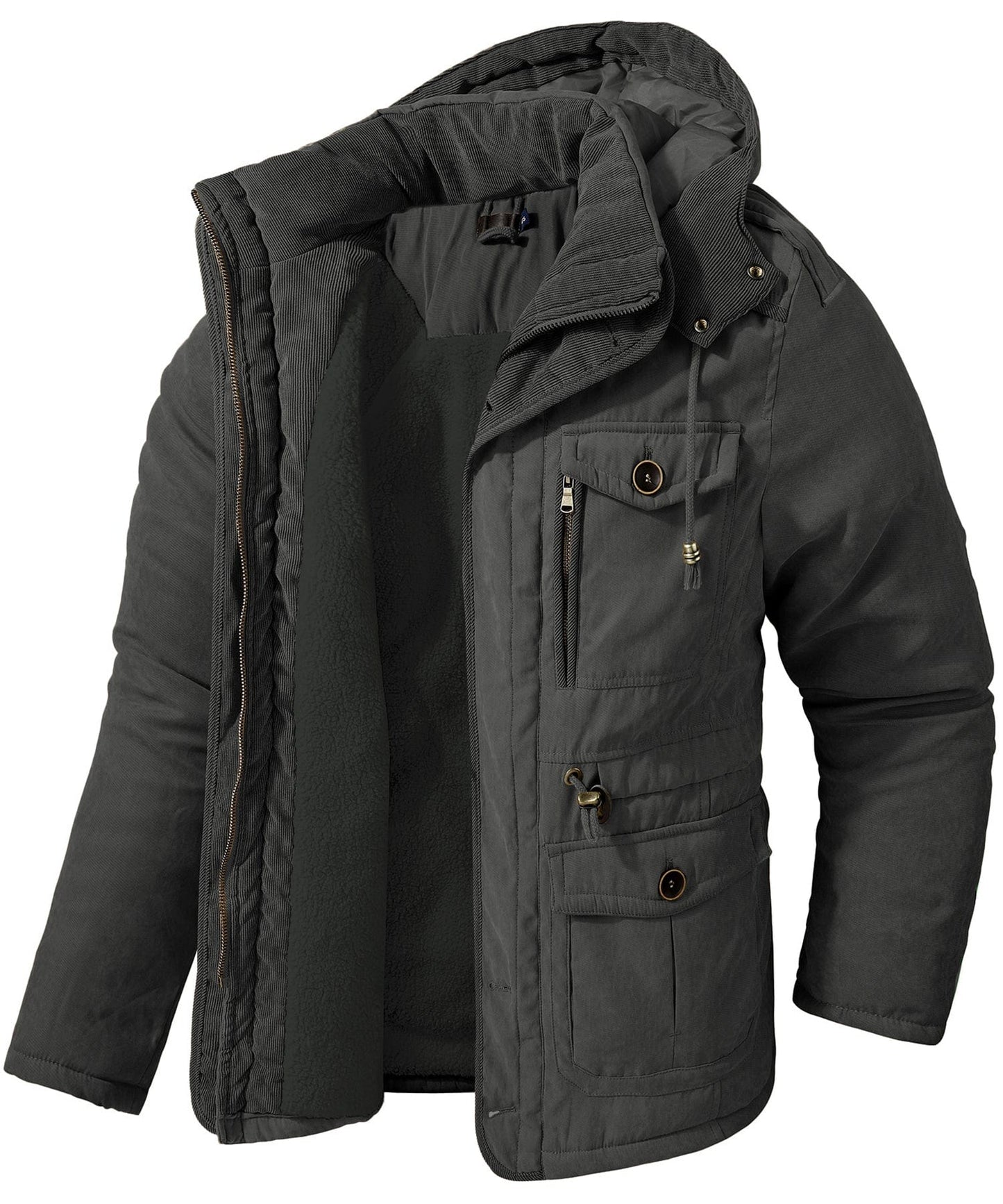 Veste Hiver Homme Élégante à Capuche