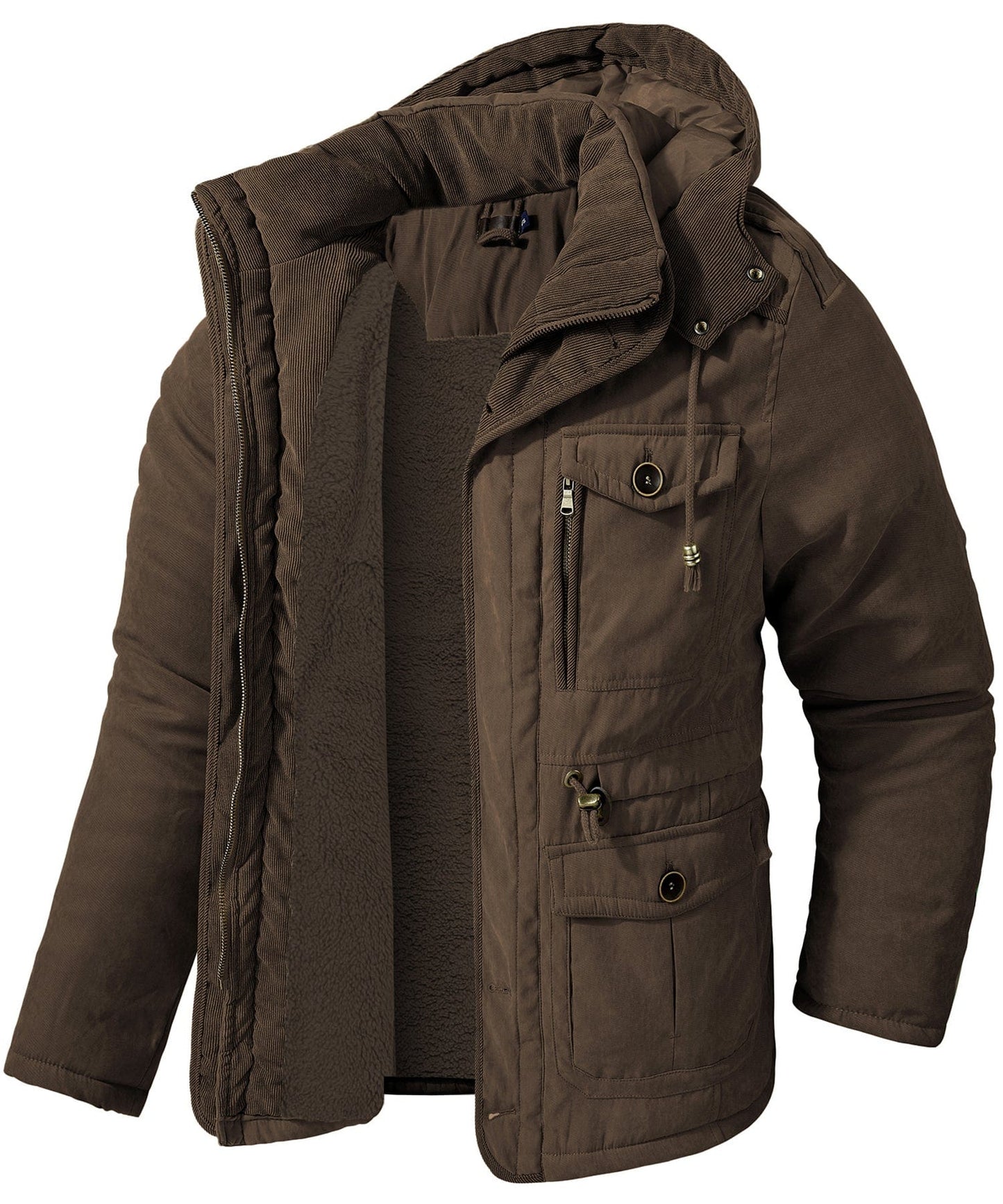 Veste Hiver Homme Élégante à Capuche