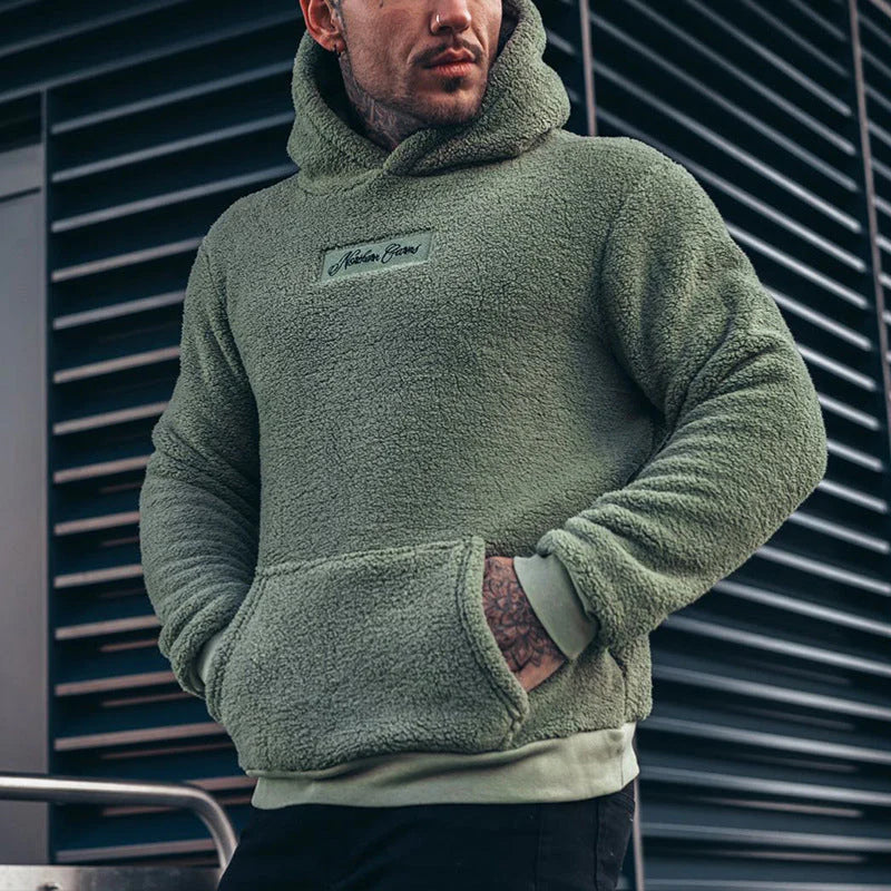 Sweat à Capuche Douillet Homme – Hoodie Confortable avec Poches