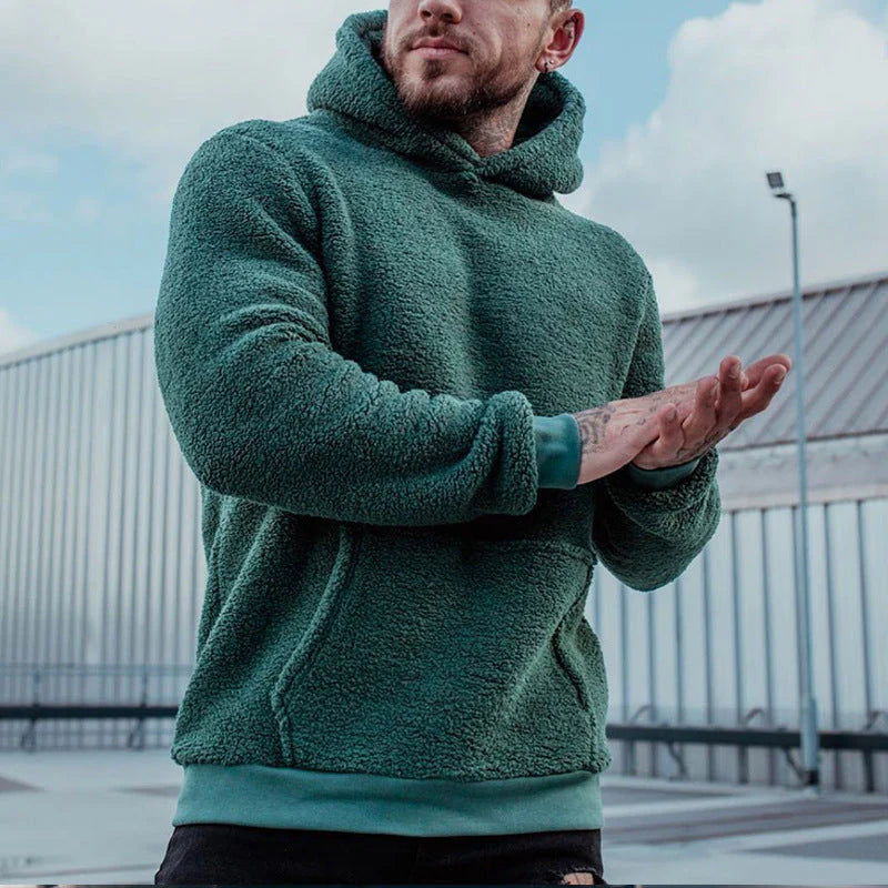 Sweat à Capuche Douillet Homme – Hoodie Confortable avec Poches