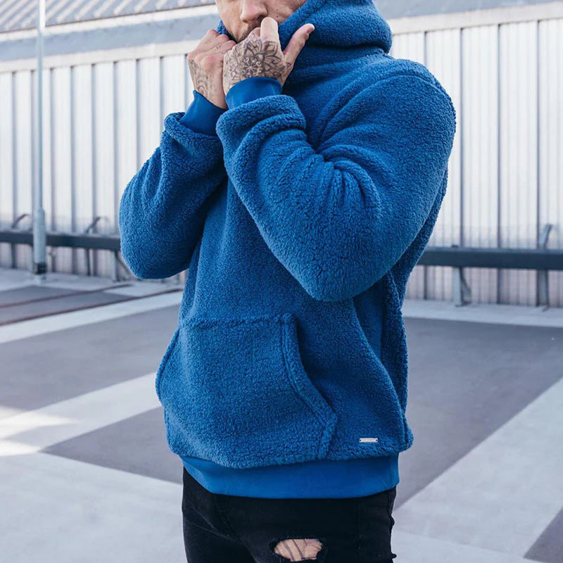 Sweat à Capuche Douillet Homme – Hoodie Confortable avec Poches