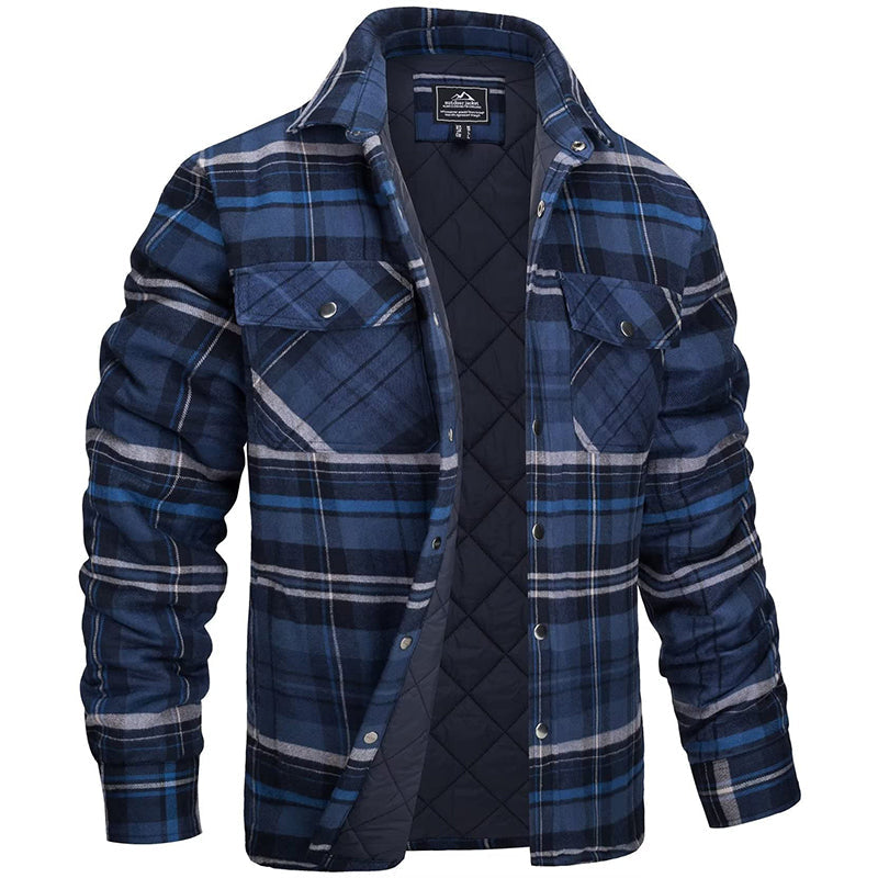 Veste en Tweed pour Homme Élégant - LuxeStyle