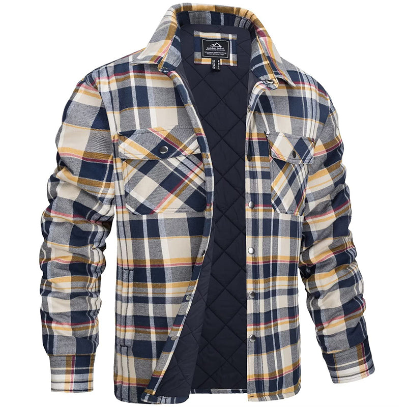 Veste en Tweed pour Homme Élégant
