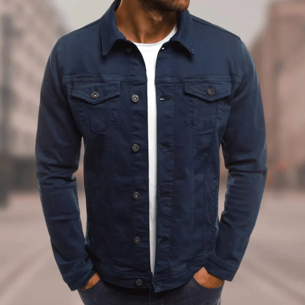 Manteau Homme Chic - Veste Urbaine avec Fermeture Éclair, Style Raffiné