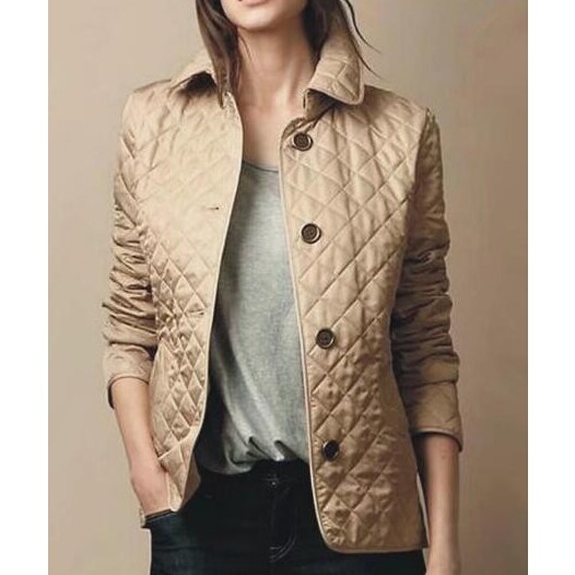 Veste doublée chaude pour femme hiver