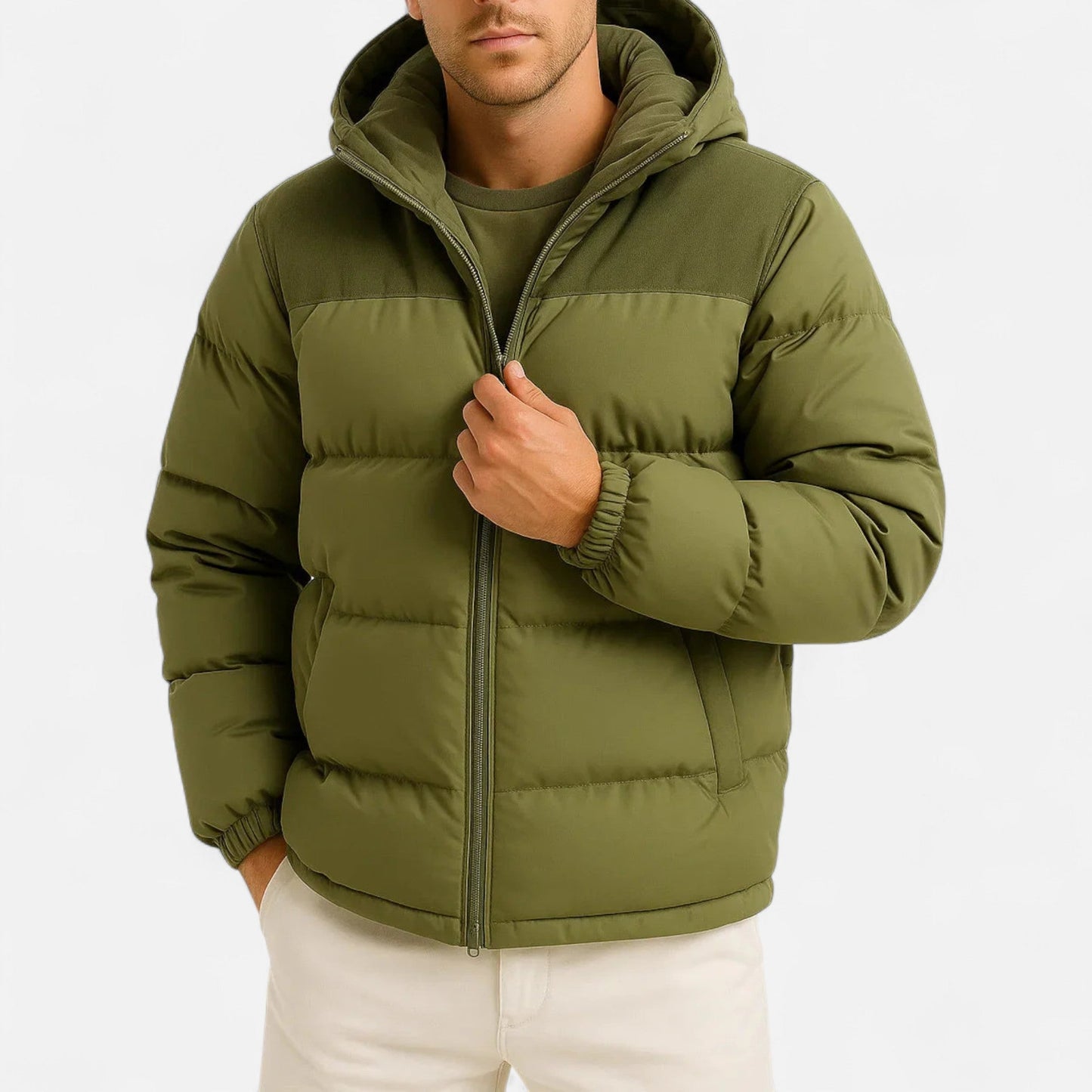 Veste polaire noire homme capuche sport