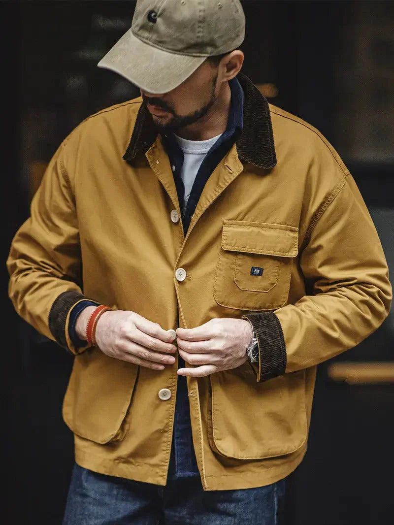 Veste Homme Classique avec Poches Avant pour Tous les Jours - LuxeStyle