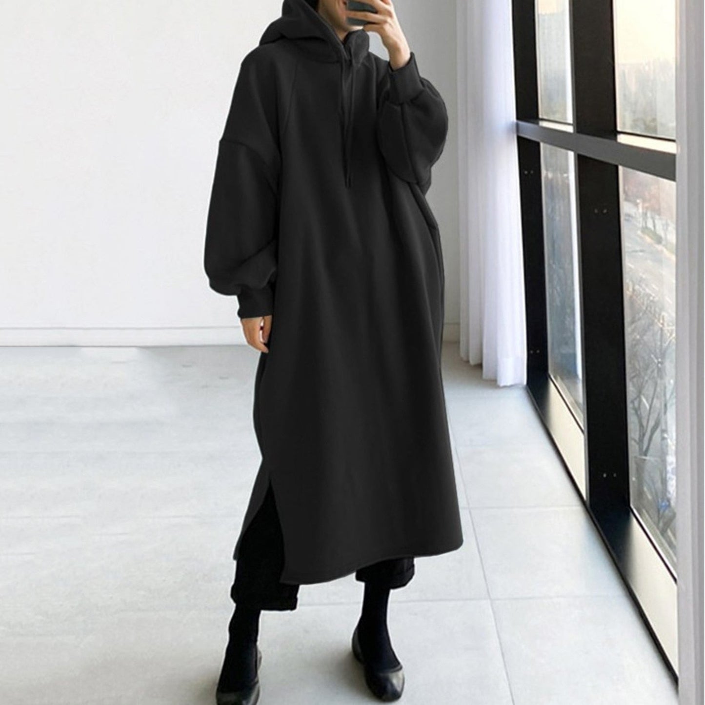 Manteau Femme Hiver Élégant À Capuche